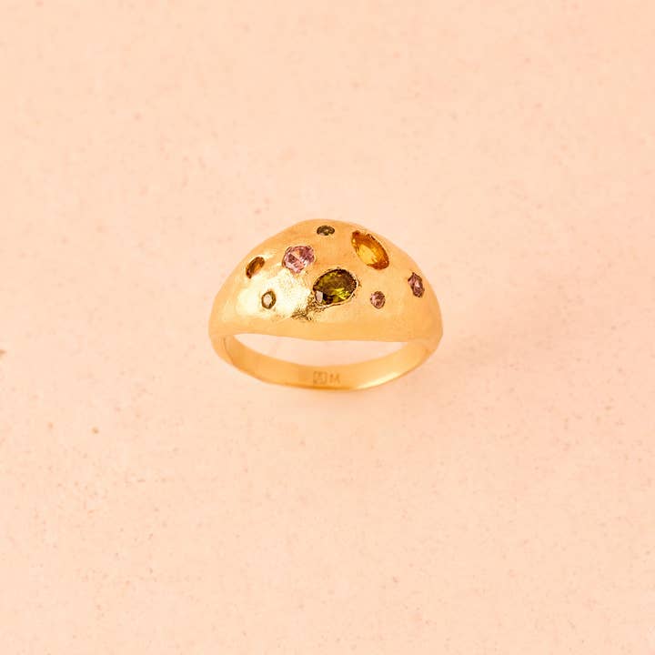 Dali Ring | Jewelry Gold Gift Waterproof for wholesale by Agapée Jewelry