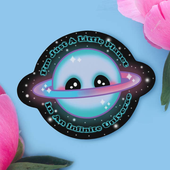 Kawaii Littlest Planet Vinil Sticker Universo Astronomia por atacado de Atomic Lace