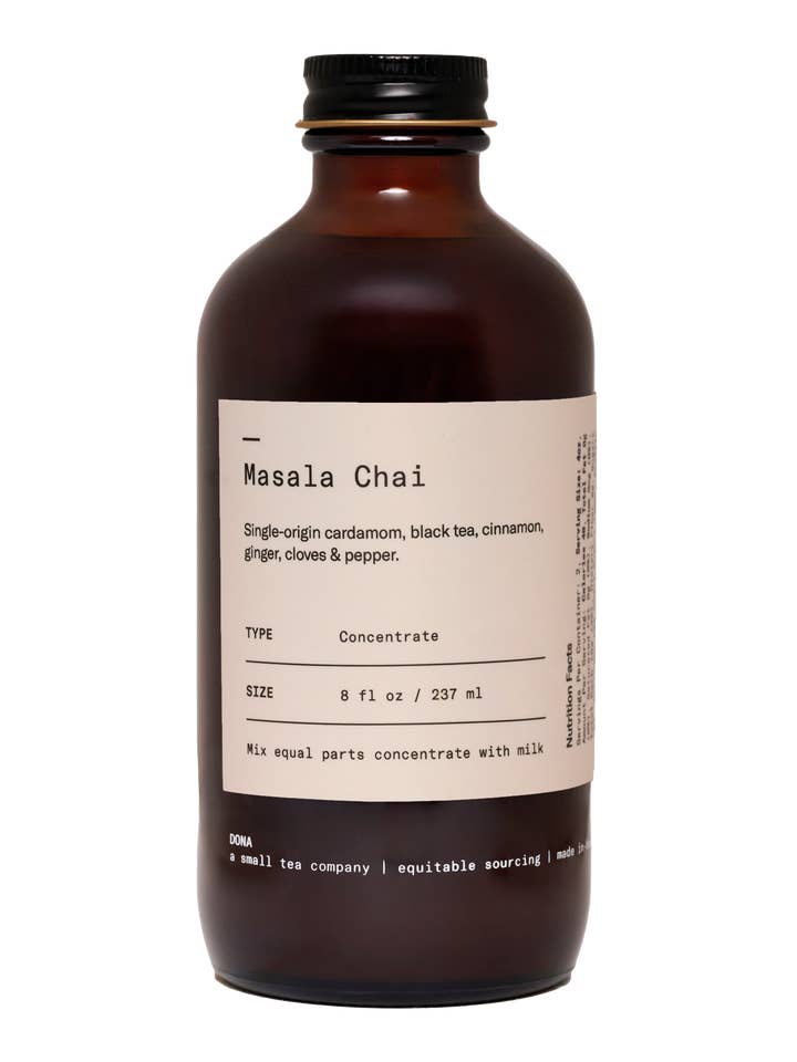 Mini Masala Chai Concentrate (Case of 12) for wholesale by DONA