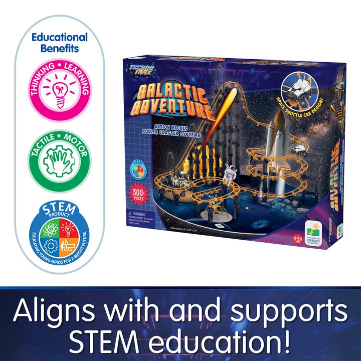 The Learning Journey - Wholesale Toy Set - Kids - Roller Coasters - Techno Trax Galactic Adventure (300+pcs)3