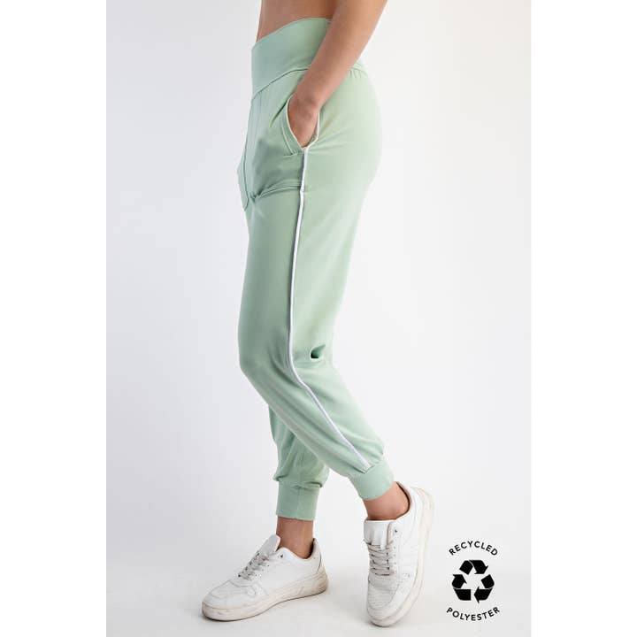 Rae Mode - Wholesale Athletic Pants - Women's - BUTTER SOFT PIPING JOGGER PANT