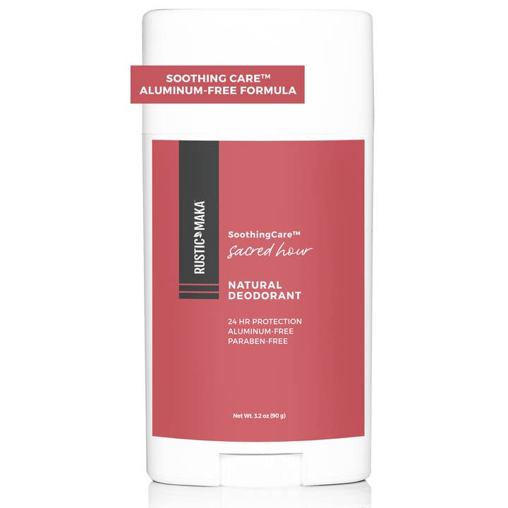 SACRED HOUR Natural Deodorant (Baking Soda-Free) for wholesale by Rustic MAKA Natural Deodorants + Body Care