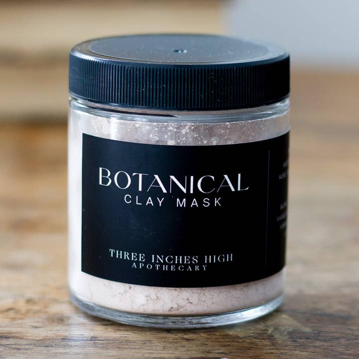 Botanical Clay Mask for wholesale by Three Inches High