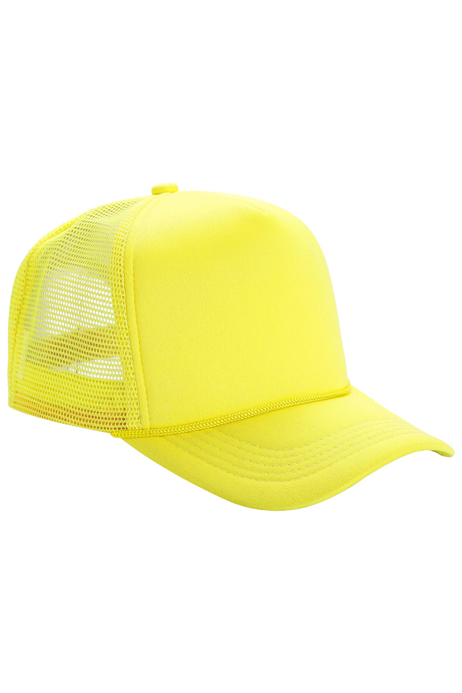 Cap Zone - Wholesale Trucker Hat - Unisex - Solid Five Panel Foam Trucker Hat24