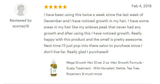 Nature's Lab - Natural Sisters - Vente Huiles pour cheveux - Élixir Capillaire Mega Growth avec Herbes Biologiques et Huiles Essentielles6