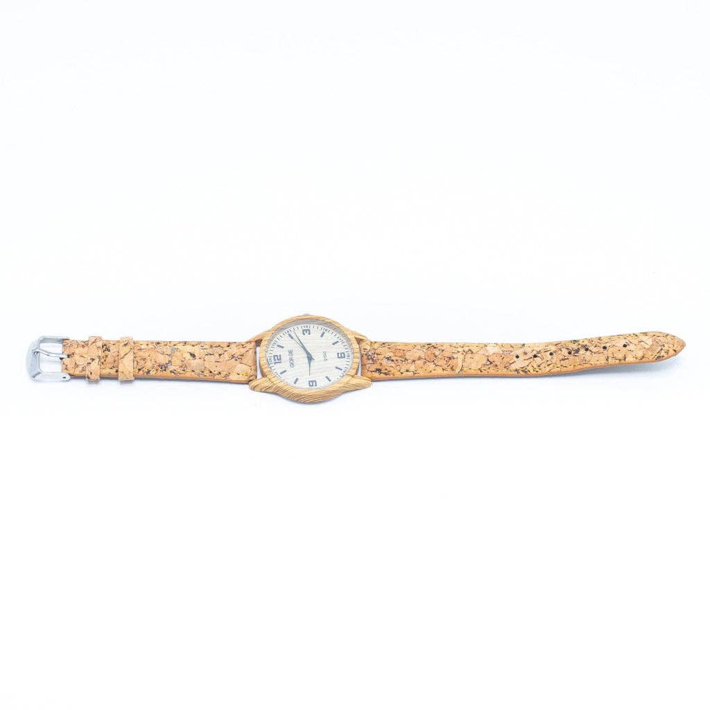 Meninas Bonitas Cork – wholesale Armbandsur - Dam – Naturlig korkklocka WA-392 *utan låda6