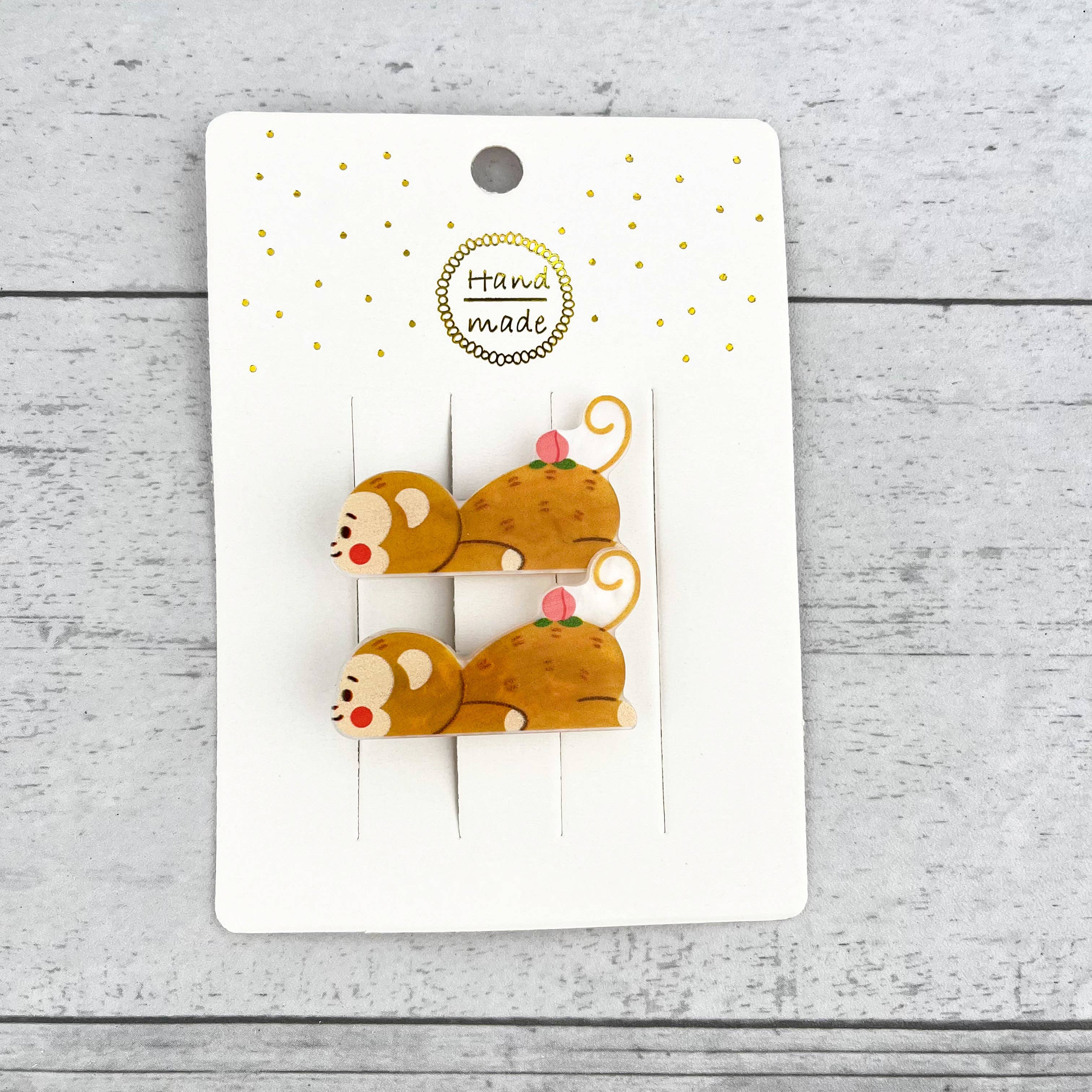 SoapElenGlen - Wholesale Hair Clip - Women's - Cute Cartoon Lying Animal Alligator Barrette 19