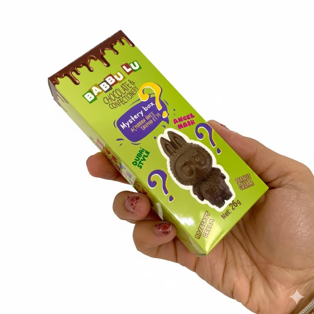 Aladdin - Vendita all'ingrosso Confezioni di cioccolatini - Barretta di cioccolato Dubai 26g Babbulu Crema di capelli d'angelo turca2