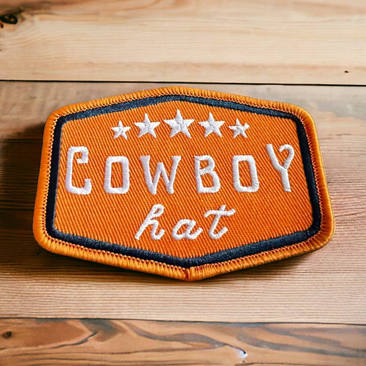 Renewed Designs - Wholesale Patch - cowboy hat patch 0