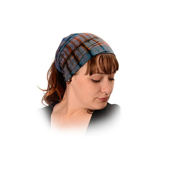 Kosmisk Energizer Phatty Spandex Blend Tye Dye Pandebånd for engroshandel hos Gypsy Rose