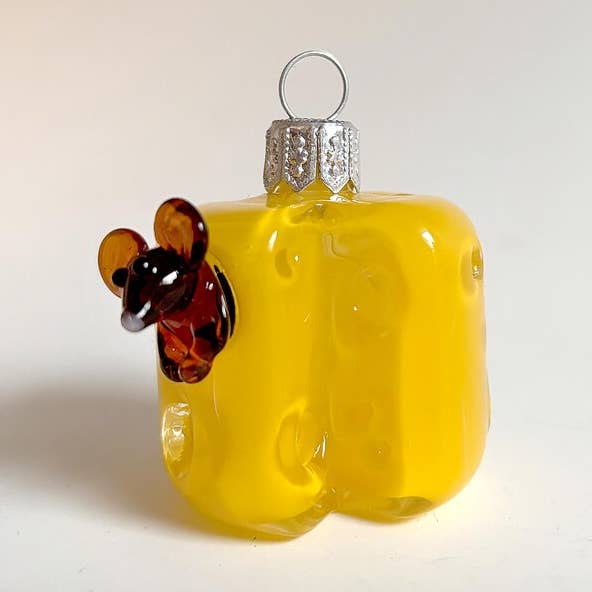 Sage Studios - Wholesale Ornament - The Mouse Takes the Cheese Ornament0