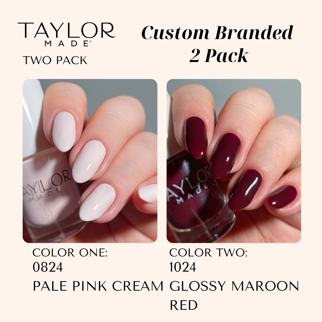 Taylor Made Polish – wholesale Nail polish – Custom Nail Polish: 2 Pack Long-wearing + Vegan + Non-toxic106