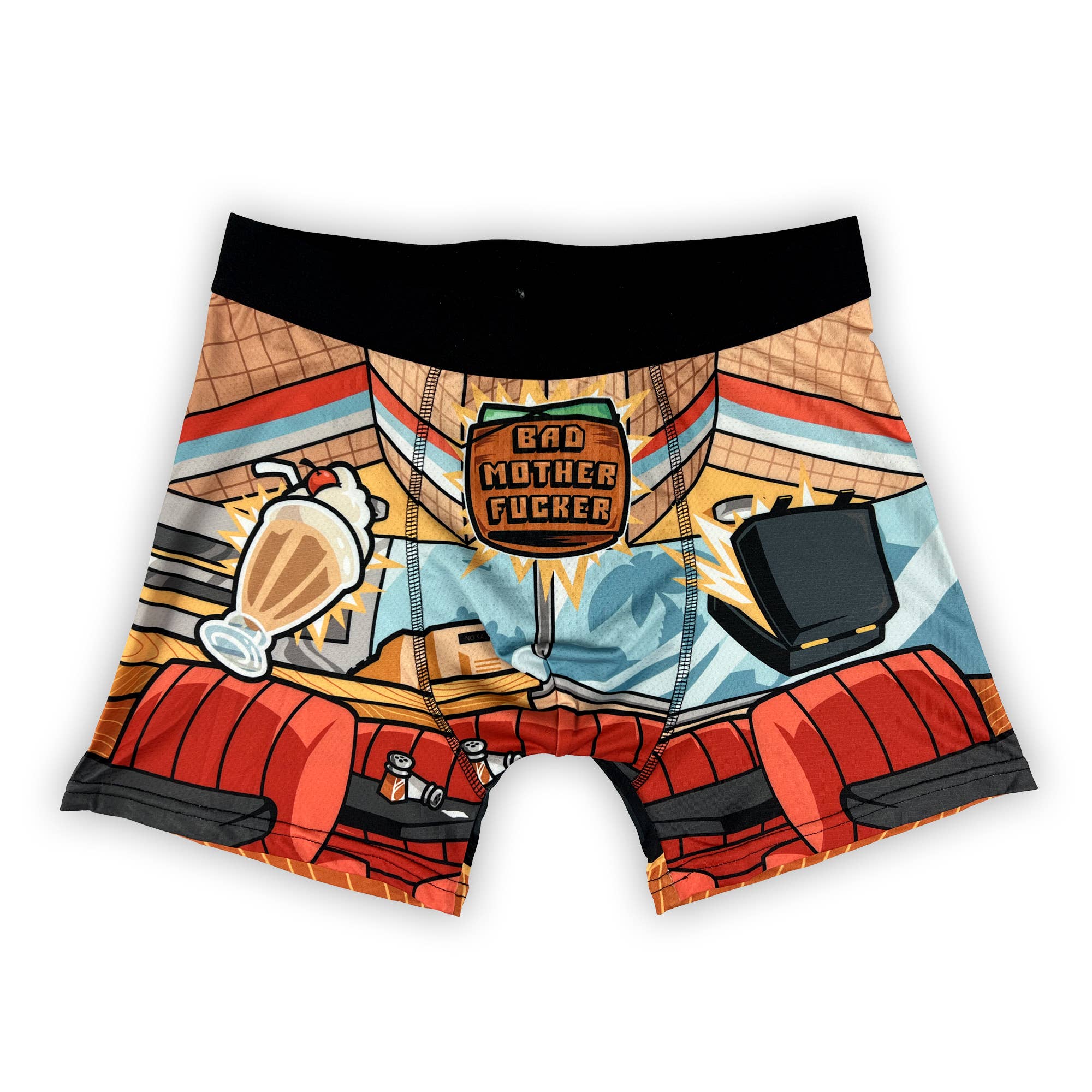 Harebrained! - Wholesale Underwear - Men's - Bad MFer Boxer Briefs0