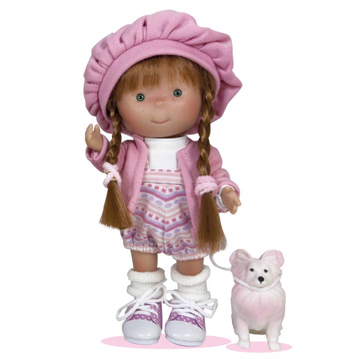 BONECA LITTLE PIPPA TRANÇAS PET por atacado de Nines Artesanals d'Onil Dolls