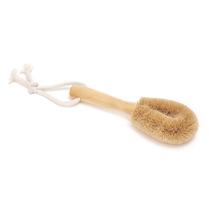 Merben International Inc. - Vente Gommage/exfoliant pour les pieds - Ensemble Brosse à Noix de Coco et Beurre pour les Pieds2