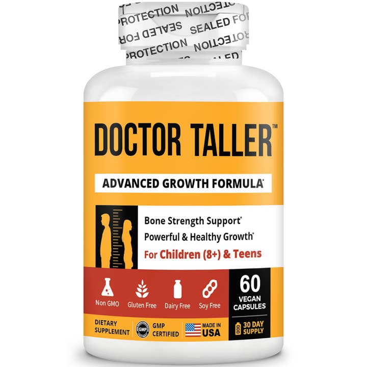 NuBest Doctor Taller, Powerful Vegan Growth for 8+, 60 Caps for wholesale by NuBest Nutrition