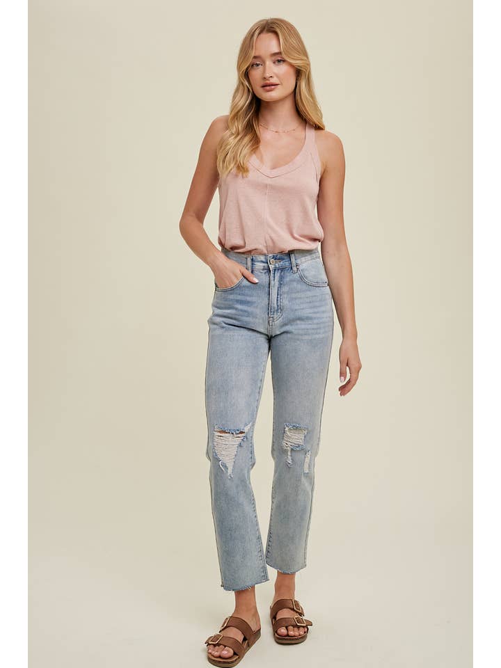 Wishlist Apparel - Wholesale Tank Top - Women's - FLARED CASUAL TANK TOP / WL20-4004