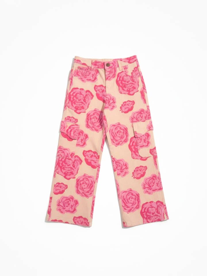 Wild Roses Bestie Cargo for wholesale by Finding Foxtale
