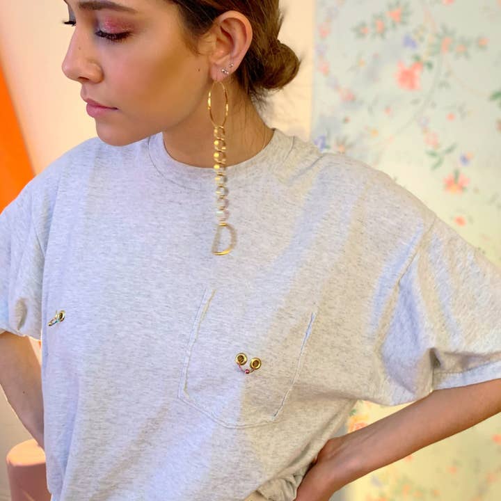 Shop Journal Vintage - Wholesale T-Shirt - Women's - Custom pierced tee7