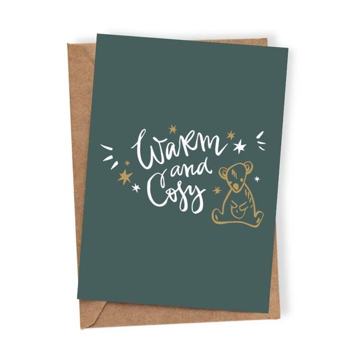 Cartão de Natal quente e aconchegante por atacado de Aire Avenue