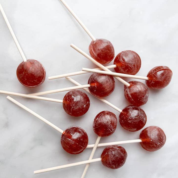 Large Lollies: Classic Root Beer Lollipop Candy for wholesale by Candy Making Co.