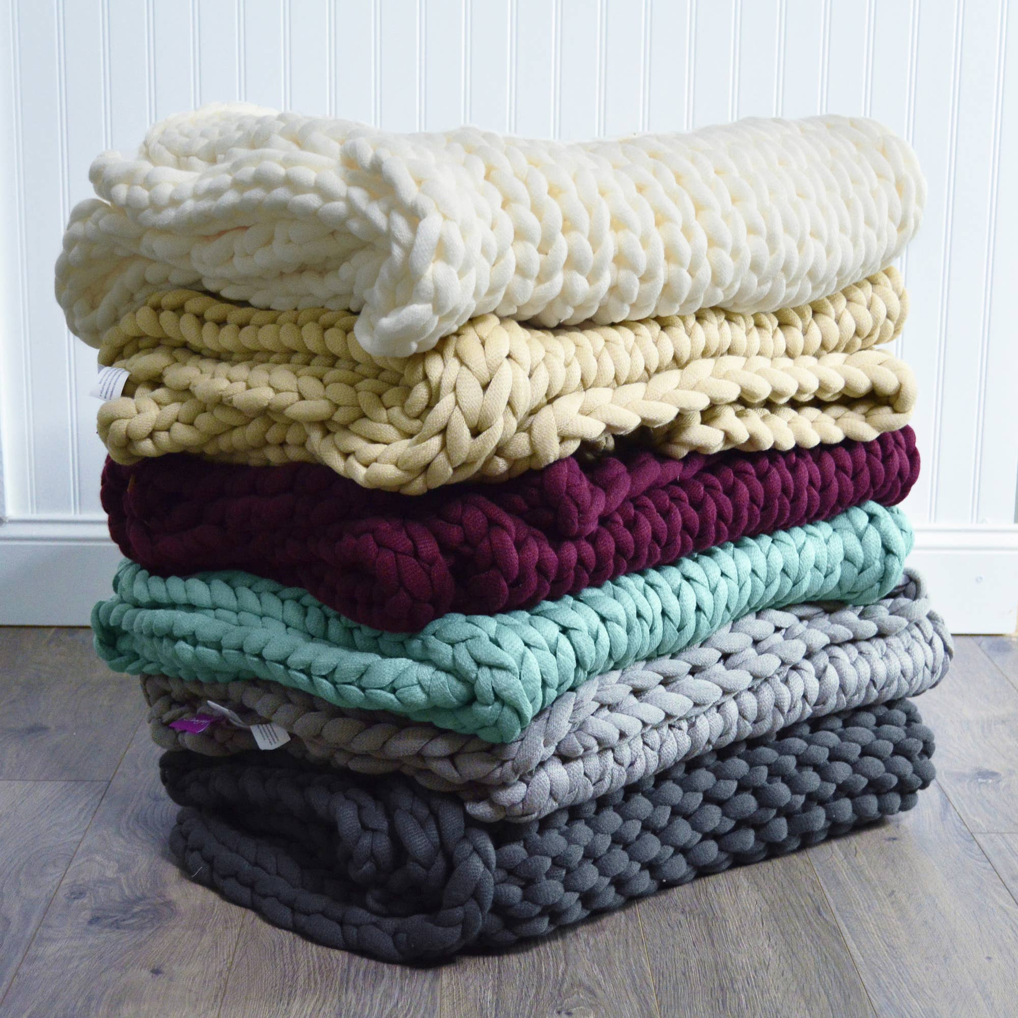 Donna Sharp - Wholesale Throw Blanket - Chunky Knit Throws34