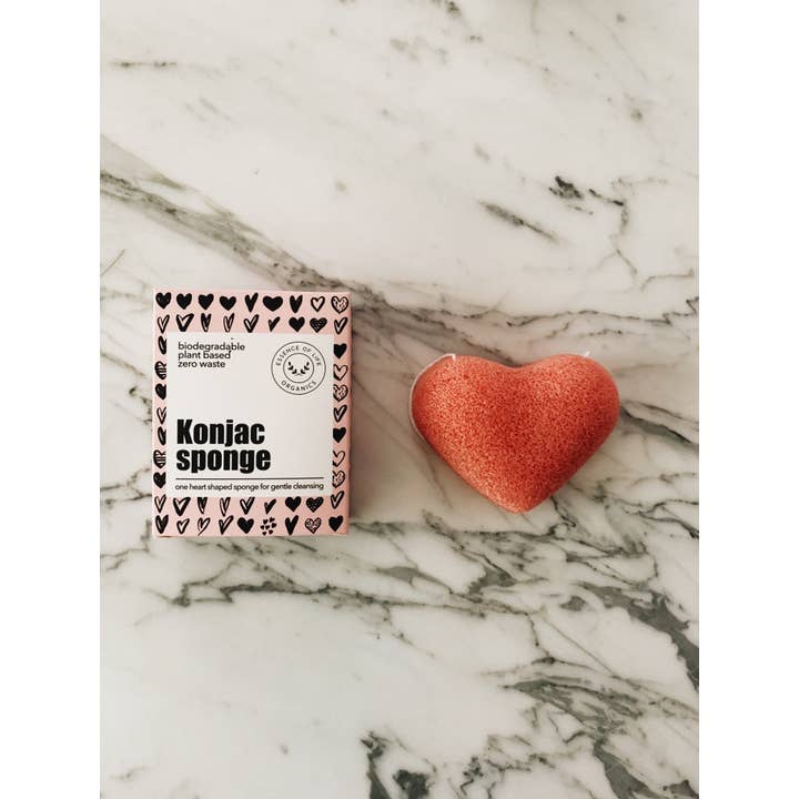Essence of Life Organics - Wholesale Facial Cleanser - 100% Compostable Konjac Sponge,