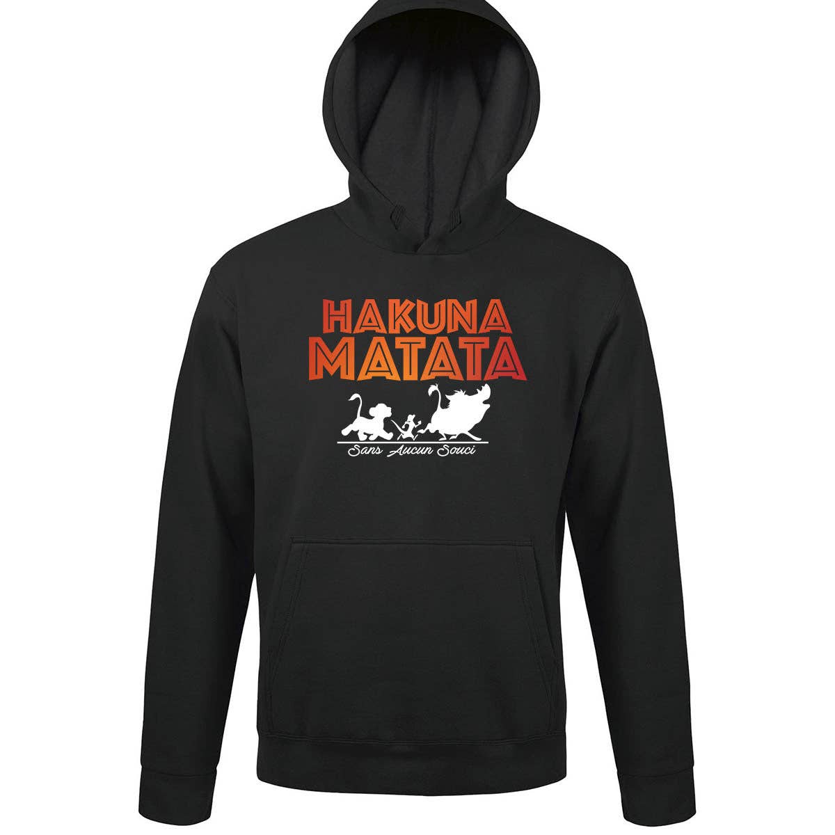 Planetee - Venta al por mayor Sudadera con capucha - Unisex - Sudadera con capucha Hakuna Matata No Worries0