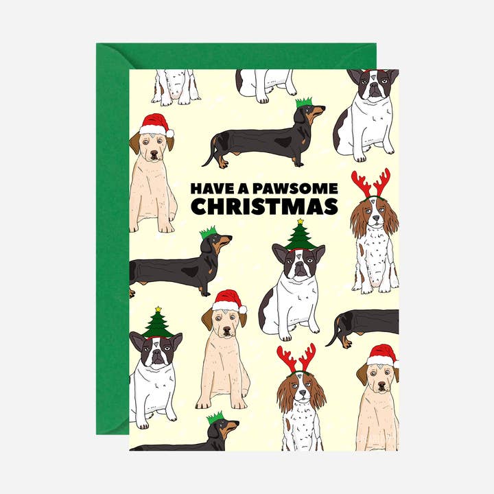Hunde Julekort for engroshandel hos Pearl Ivy