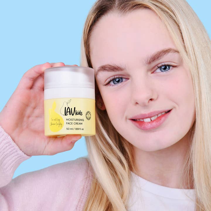 Miss Nella – wholesale Facial moisturiser – LavKids Skincare by Miss Nella Moisturising Face Cream 50ml3