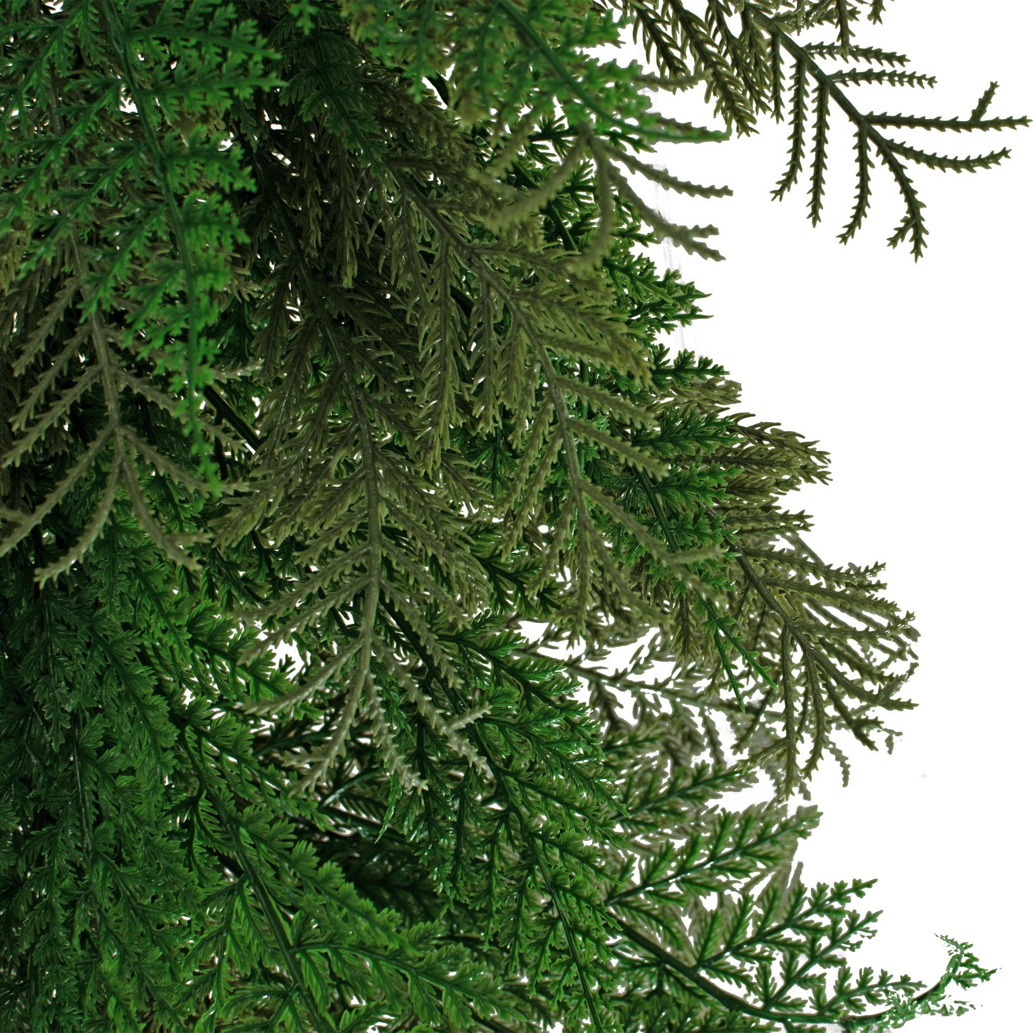 Lee Display – Arco de bandeirinhas por atacado – Grinalda Mista de Cedro e Cipreste de 1,8m2