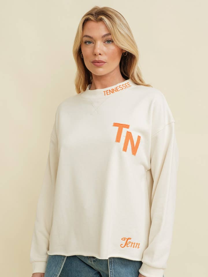 CT15228J - MAGLIONE "TENN" per la vendita all'ingrosso da parte di Cloud Ten