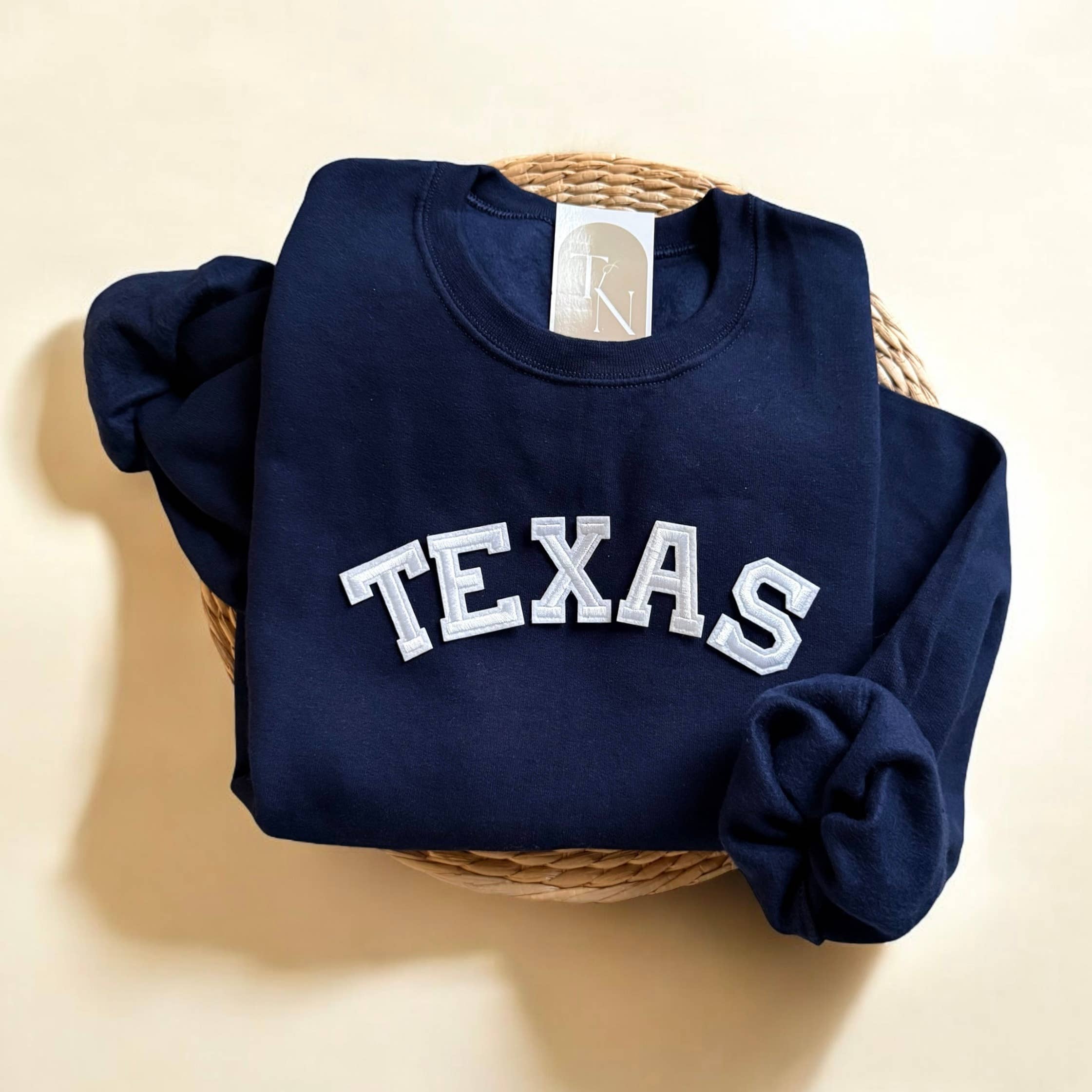 Threads And Needles, INC. - Wholesale Sweatshirt - Unisex - TEXAS Retro Sweatshirt, Texas Apparel2