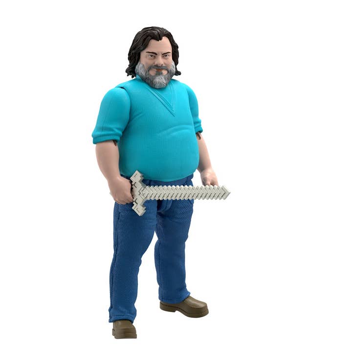 Entertainment Earth - Wholesale Figurine Toy - Kids - A Minecraft Movie Large Scale Steve Action Figure1