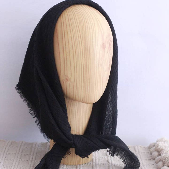 Apricot Ave - Wholesale Scarf - Women's - Gauze- Single Lightweight Square Scarf! Pick color and size.0