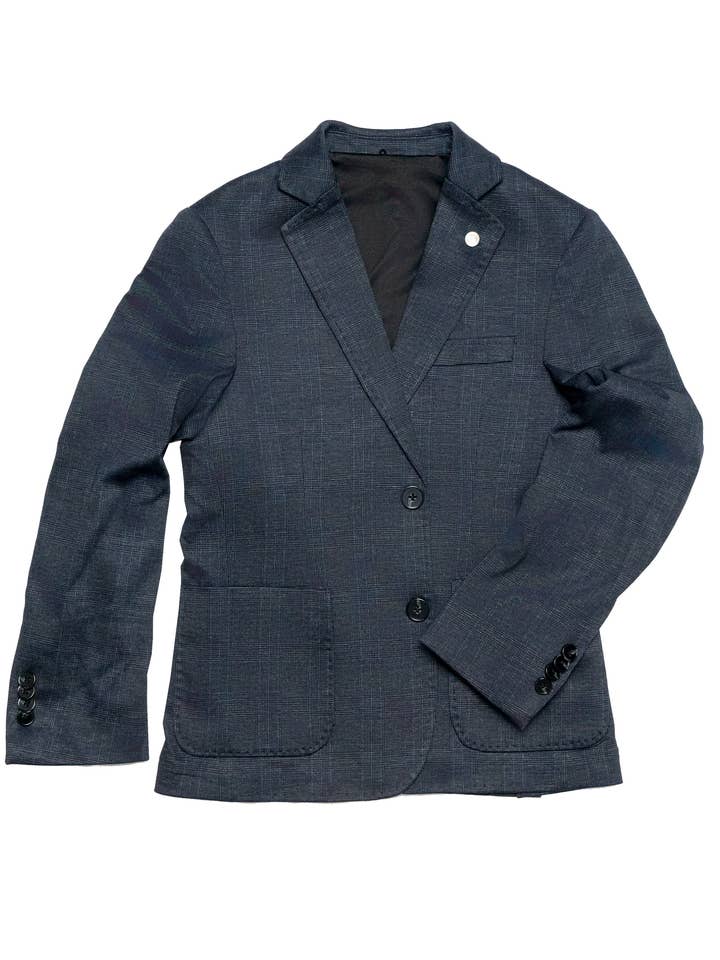 ST2712 Karierter Stretchanzug für den Großhandel von Isaac Mizrahi