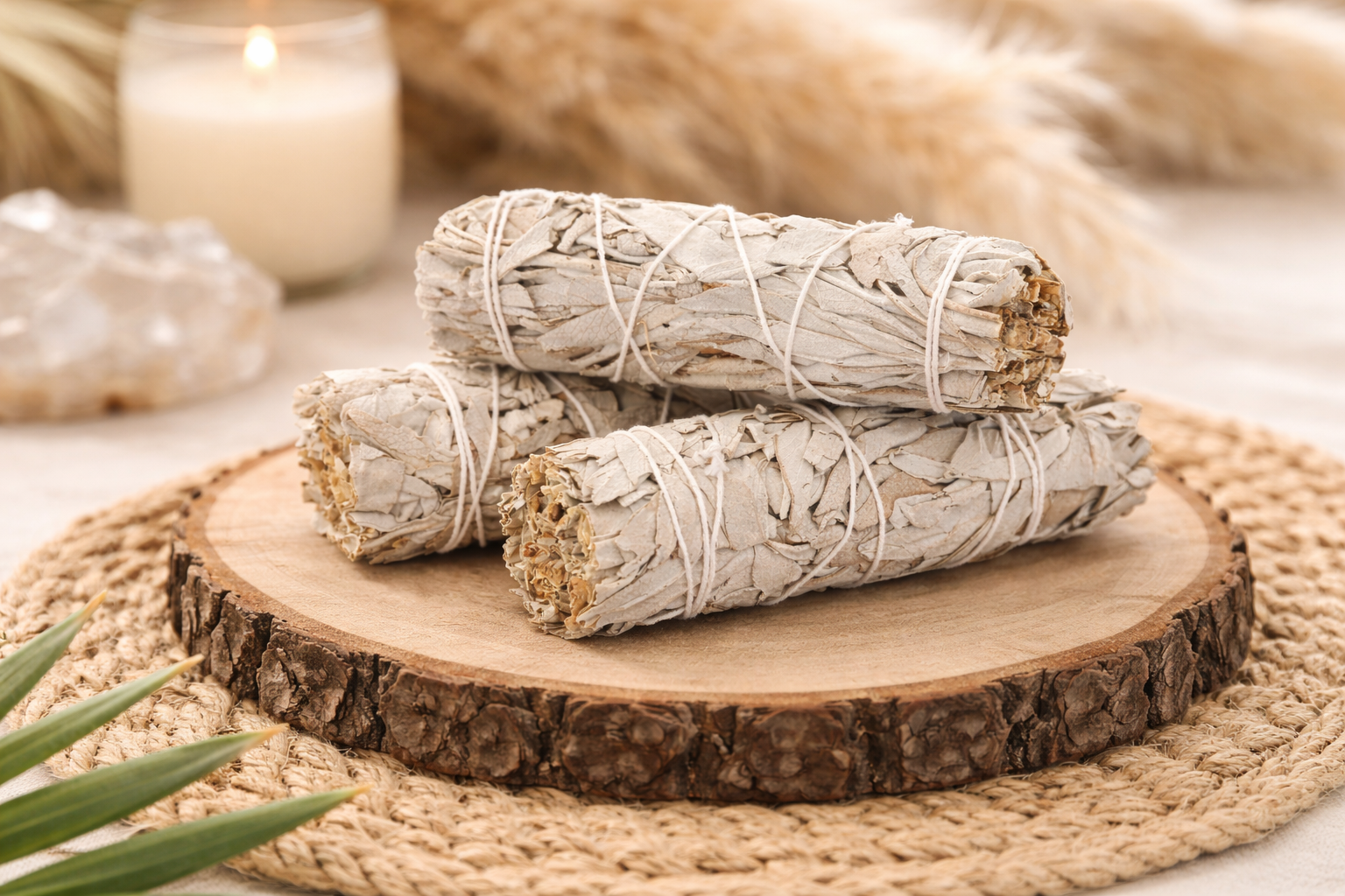 Picki Nicki – Großhandel Salbeibündel – Bündel Weißer Salbei Räucherstäbchen in Großpackung1