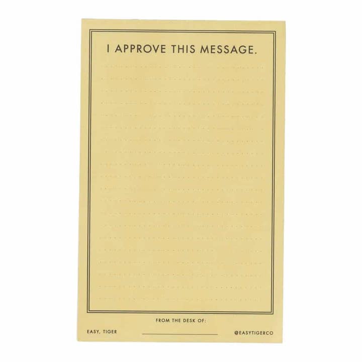 Made Market Co. - Wholesale Notepad - Notepad Message