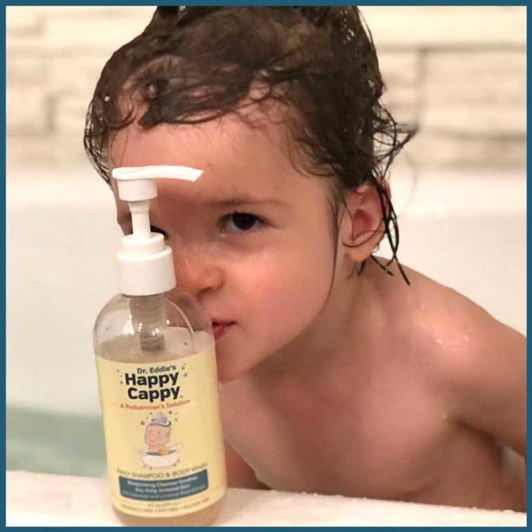 Happy Cappy - Wholesale 2-in-1 Shampoo & Body Wash - Baby - Happy Cappy Dry Skin and Eczema Shampoo & Body Wash - 8 oz9