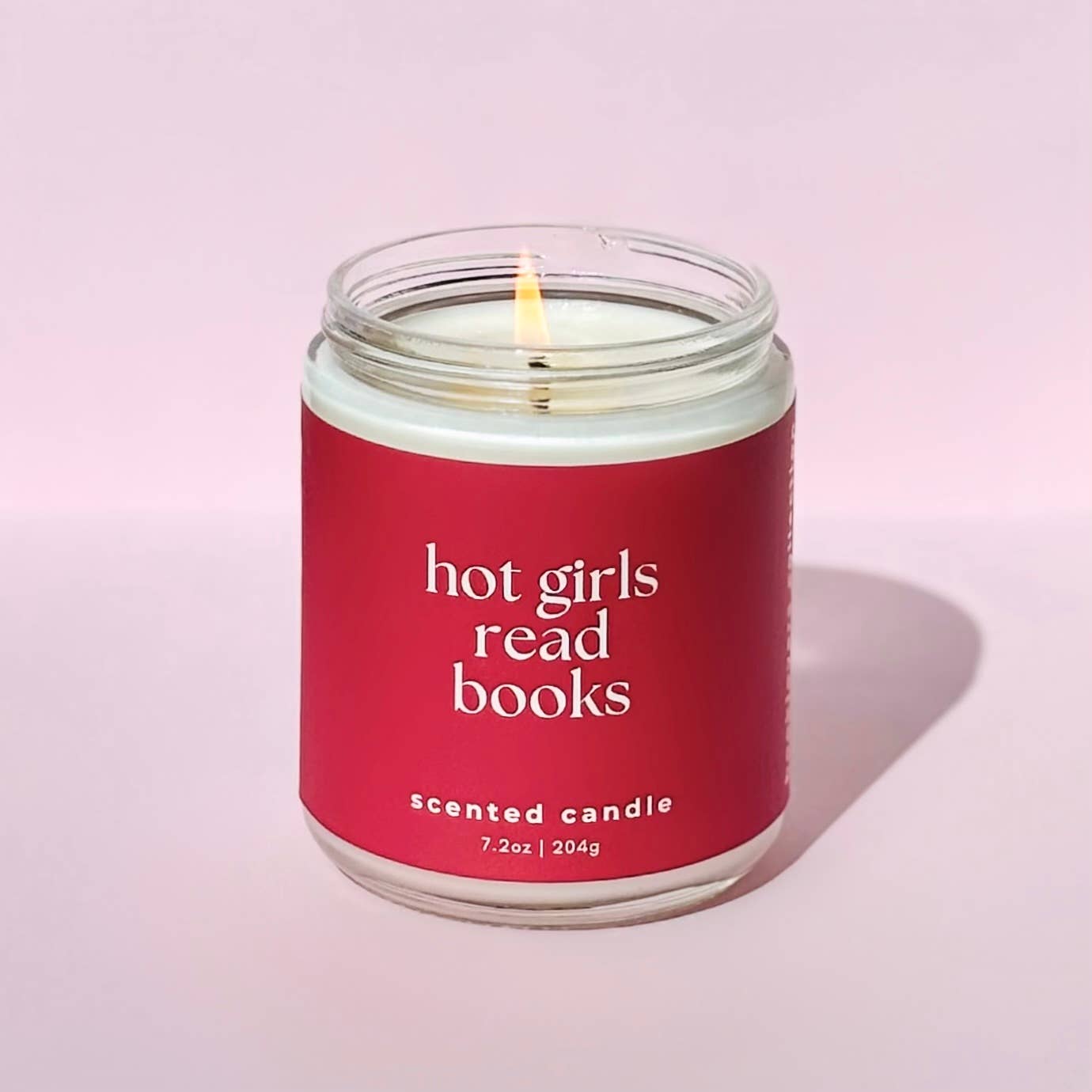 Free Ethos - Wholesale Jar/Filled Candle - Hot Girls Read Books Candle | Fall Bookish Candle2