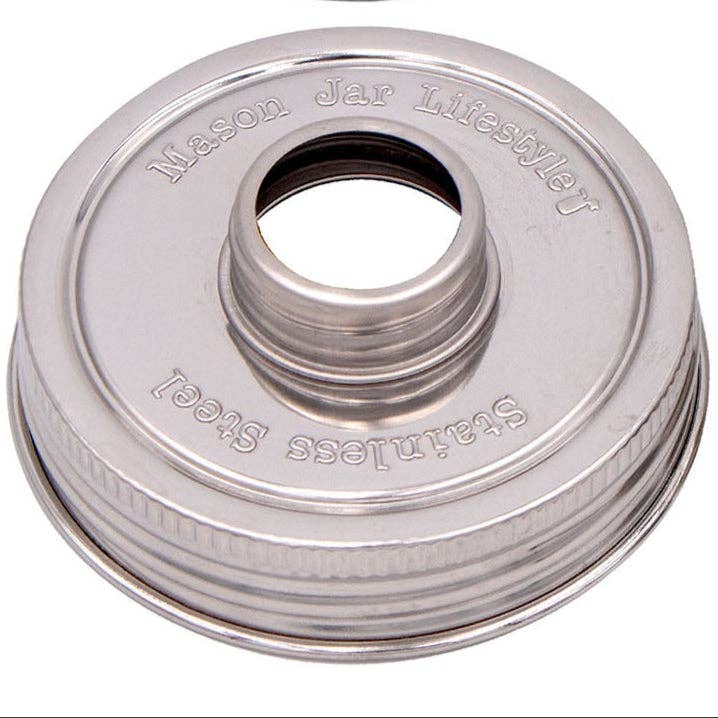 Mason Jar Lifestyle - Wholesale Soap Dispenser - Satin / Brushed Finish Soap Pump Dispensers for Mason Jars19