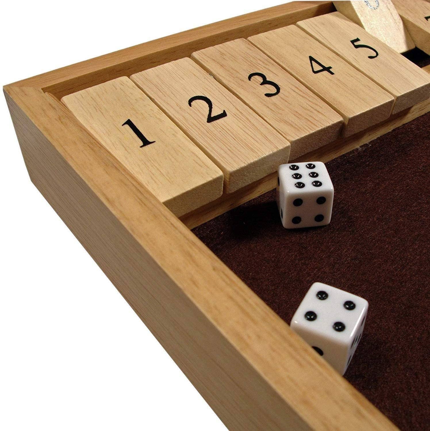Wood Expressions - Wholesale Board Game - 12 Number Shut the Box Board Game7