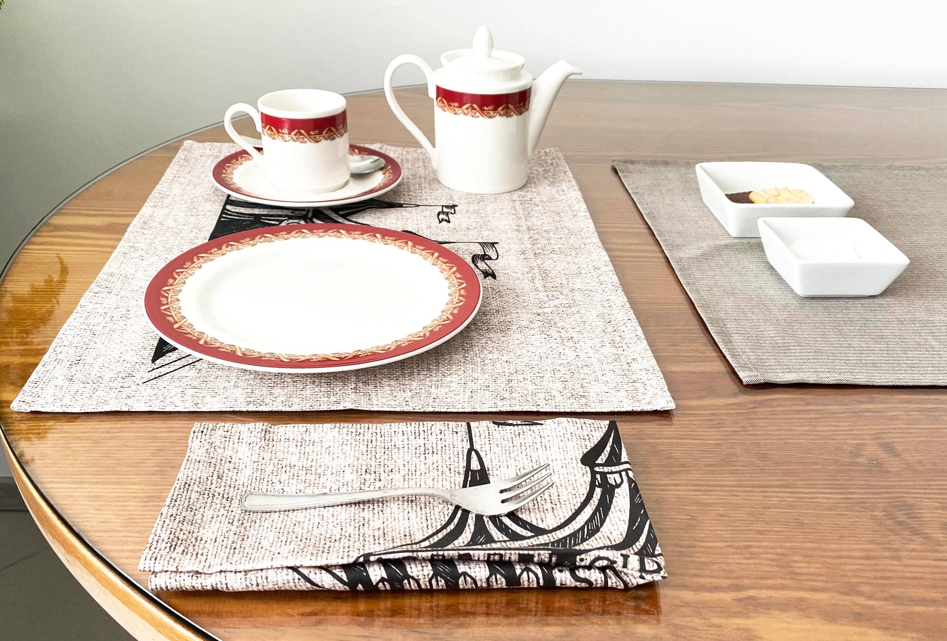 Salzmann Restwaren GmbH - Vendita all'ingrosso Tovaglioli da tavola in stoffa - Tovagliette, runner da tavola e tovaglioli in cotone5