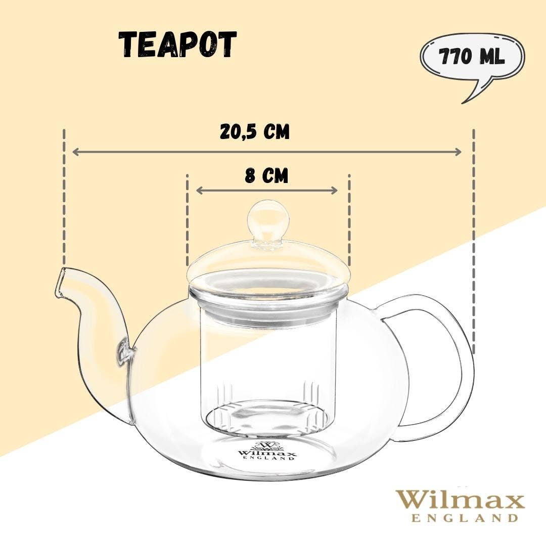 Wilmax Europe - Wholesale Tea Pot - Tea Pot WL‑888813/A2