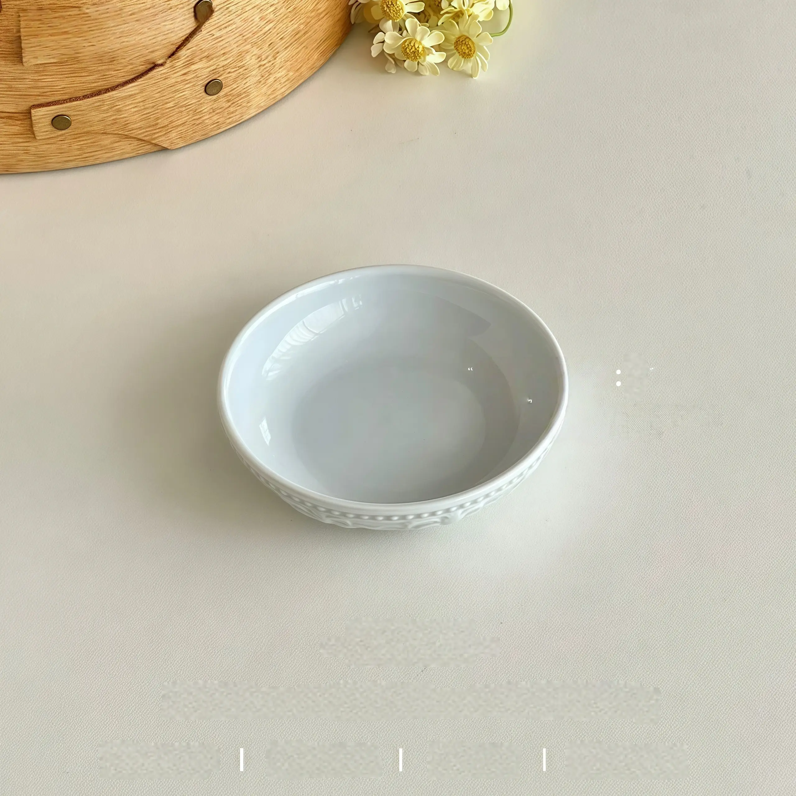 Otterware – Großhandel Schüssel – Geprägte Keramik-Mini-Schale mit Erdbeermotiv (4 Farben)1