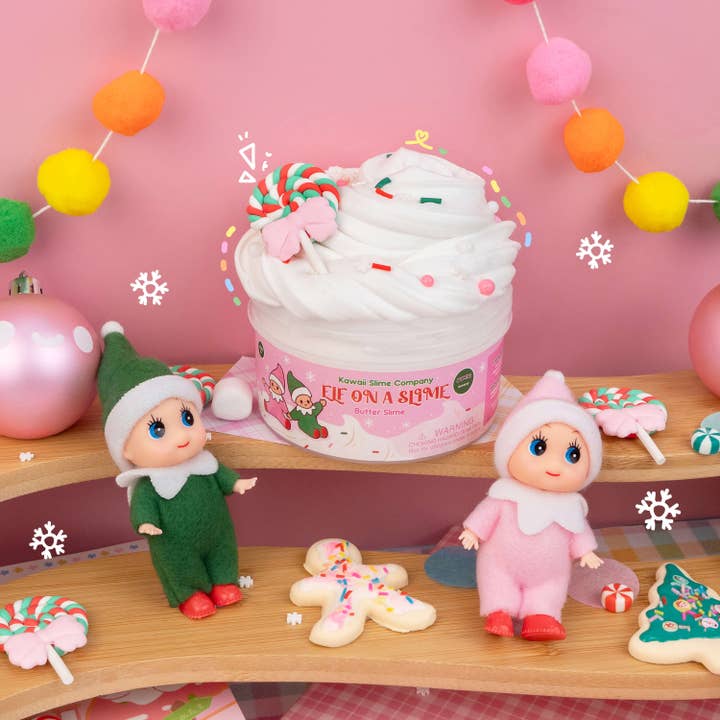 Kawaii Slime Company - Wholesale Putty/slime – Child - Elf on a Slime Butter Signature Dome™ Slime (4pcs/case)3