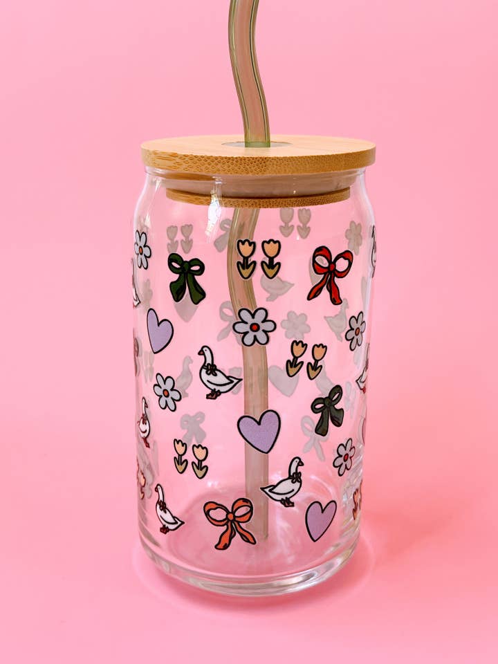 Verre à Gobelet Oie Folle - Coquette, Fantaisie, Mignon, Cottagecore pour la vente par Golden Hour Designs