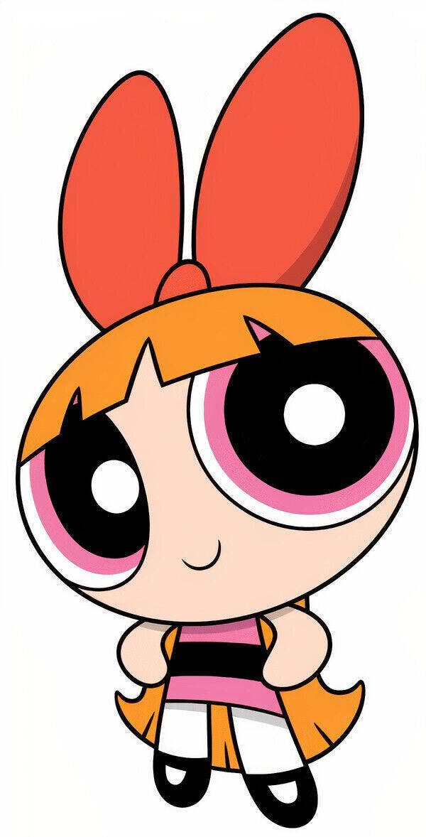 Wonderwallsboutique – wholesale Wall decal/stickers – Power Girls BLOSSOM Nursery Wall Stickers Decal Art Vinyl2