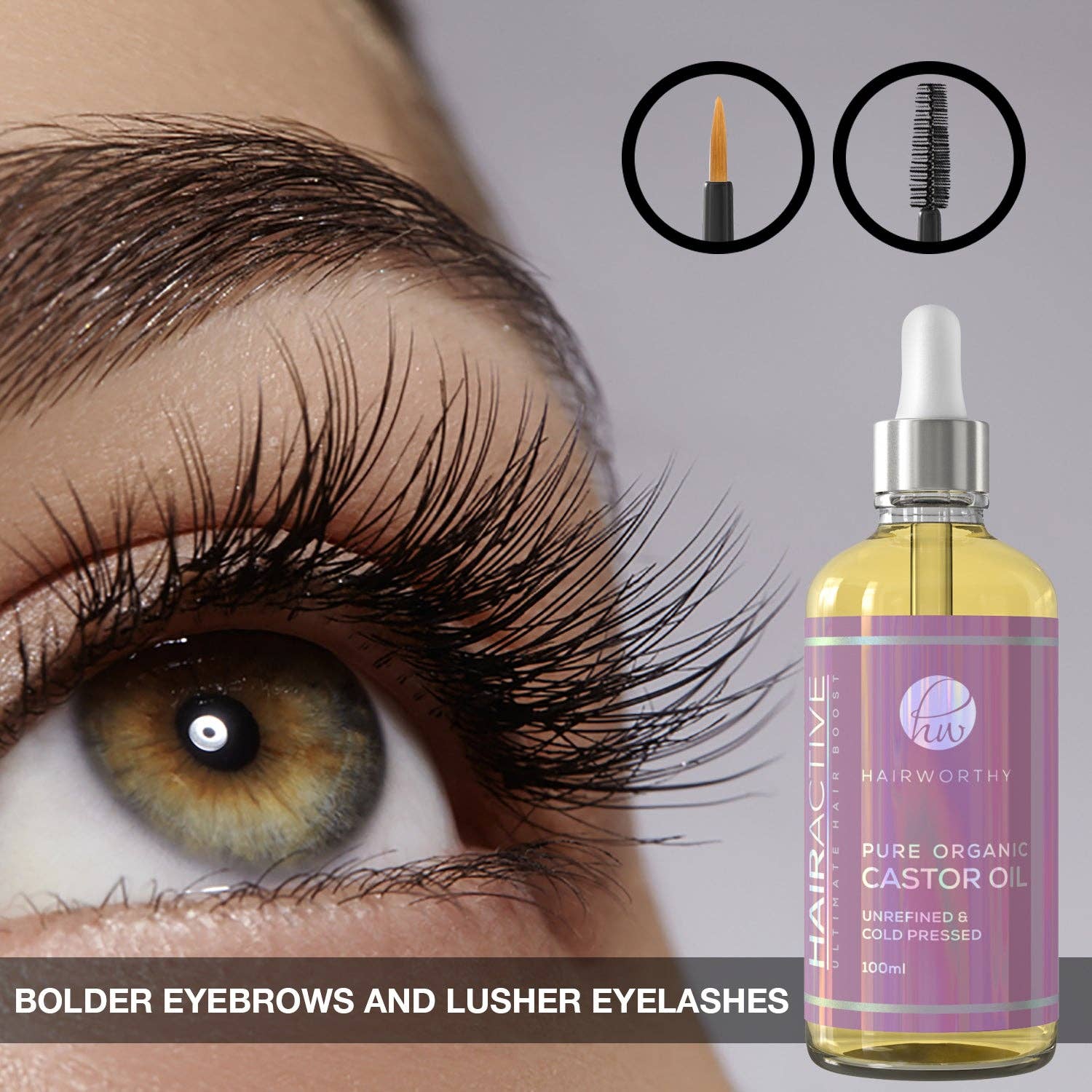 Hairworthy - Vendita all'ingrosso Oli per capelli - Olio di ricino hairactive5