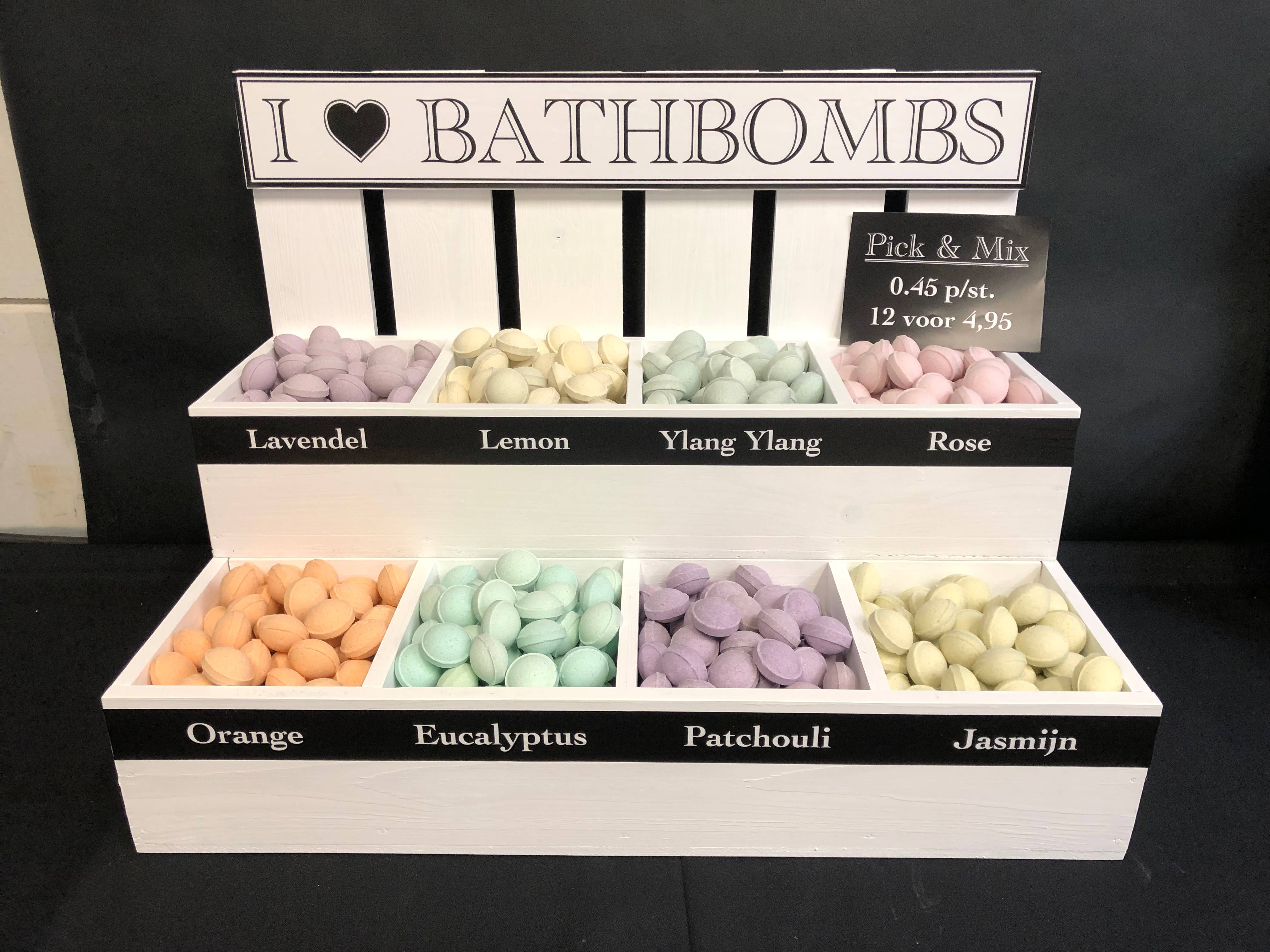 By Snoes - Wholesale Bruisbal/schuim - Mini bruisballen met schuim in 16 geuren (50 stuks)2